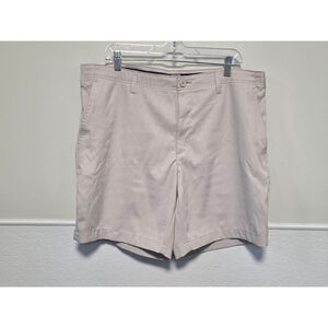 Men's bcg‎ Waist 38 Beige Flat Front Shorts